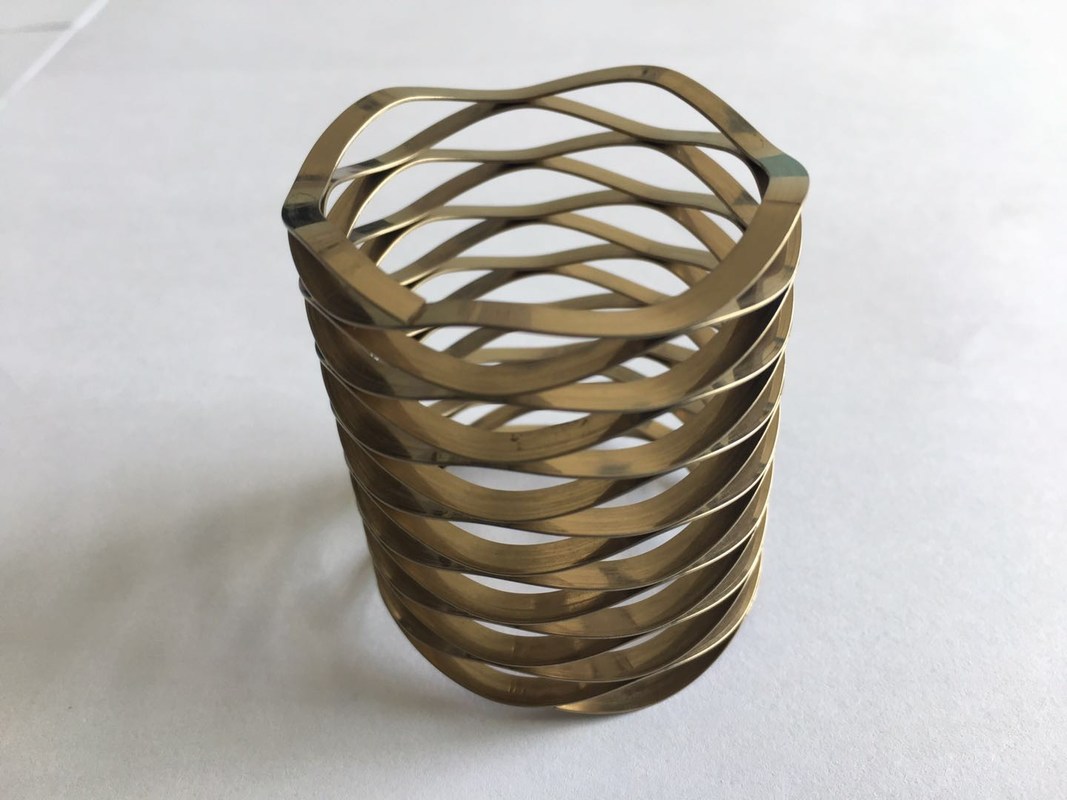 177PH Stainless steel MultiWave Compression SpringsWave spring OD60mm