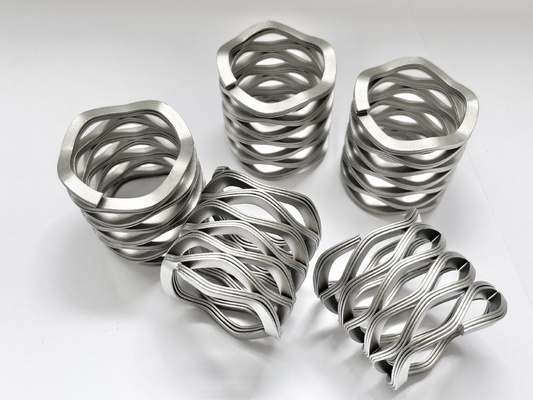 2-24 turns stainless steel wave spring for High-Temperature Environments -200°C to 700°C