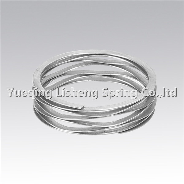 Multilayered Shim Ends Top Wave Spring Carbon / Stainless Steel Size