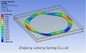 Bearing Pre Tightening Stainless Steel Wave Spring Wired Meta Analysis Design