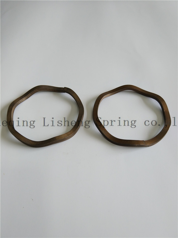 Nested Wave Springs Multi Turn Wave Springs - Inch Plain ends