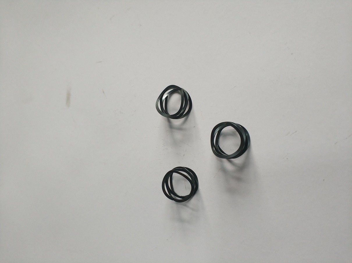 Free Tooling Charge Multiturn Wave Springs With ISO9001 TS16949 Certificate