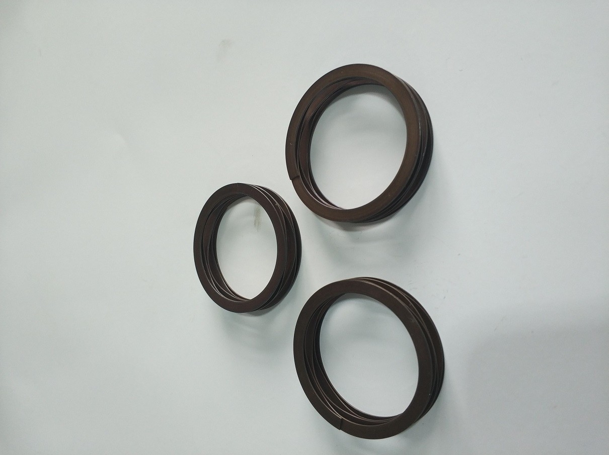 Small Diameter Multi turn Wave Springs with plain ends Stock Anti Corrosion
