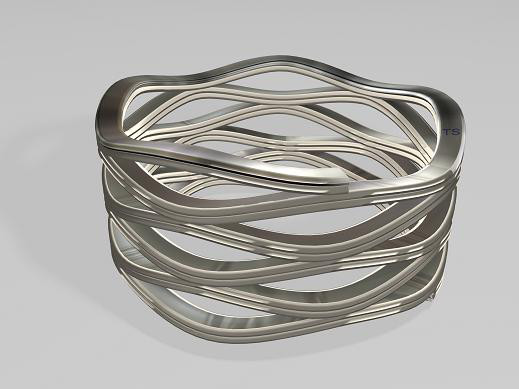 High Load Interlaced Wave Springs Composed Of Two Similar Wave Spring