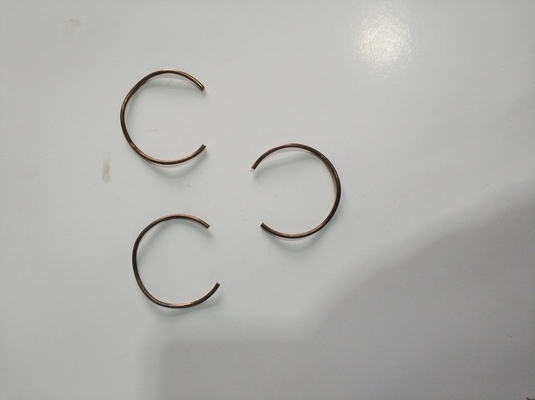 Spiral Stainless Steel Round Wire Wave Springs With Gold Plating / Powder Coated Finish
